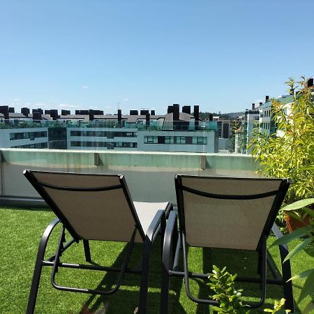 Preciosa Habitacionsuite En Atico Con Terraza II 圣地亚哥－德孔波斯特拉 外观 照片