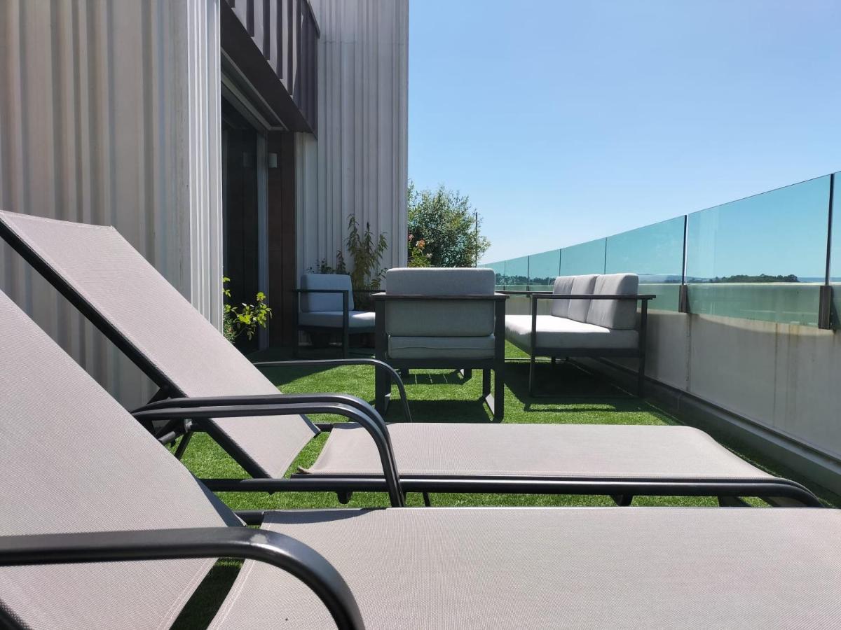 Preciosa Habitacionsuite En Atico Con Terraza II 圣地亚哥－德孔波斯特拉 外观 照片